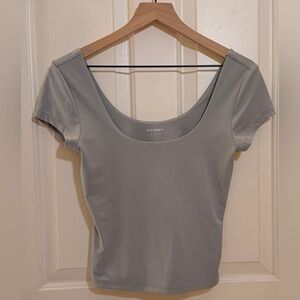 Old Navy Gray Women's Crop Top
